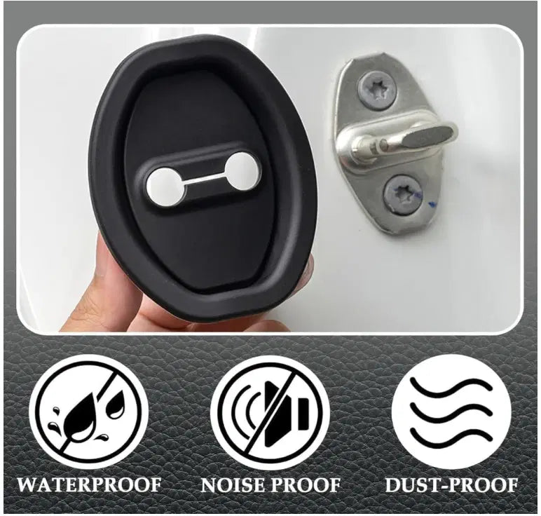 Car Silicone Door Latch Lock Protective Cover (Pack of 4) – Civilytix ...